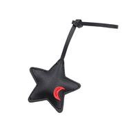 Design créatif 3D étoile en cuir PU pendentif sac élégant pour accessoires de mode styles et projets de décoration de voiture, Rouge