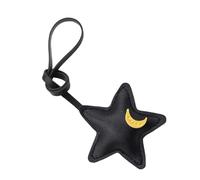 Design créatif 3D étoile en cuir PU pendentif sac élégant pour accessoires de mode styles et projets charme créatif, Noir , One Size