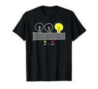 Design d'ampoule Bright Idea à Allumer et à éteindre T-Shirt