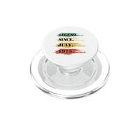 Design d'anniversaire légendaire Depuis Juillet 1975 rétro PopSockets PopGrip pour MagSafe