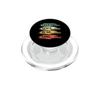Design d'anniversaire légendaire Depuis Juin 1992 rétro PopSockets PopGrip pour MagSafe