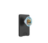 Design d'architecture Coloniale de la Valette Malte PopSockets PopWallet pour MagSafe