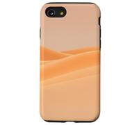 Design d'art Abstrait de collines désertiques minimalistes, Sahara Doux et Horizon Doux Coque pour iPhone SE (2020) / 7/8