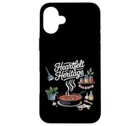 Design d'art culinaire Historique et sincère Coque pour iPhone 16 Plus
