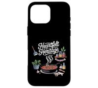 Design d'art culinaire Historique et sincère Coque pour iPhone 16 Pro Max