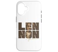 Design d'art Photographique rétro John Lennon Coque pour iPhone 16