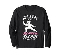 Design d'arts Martiaux pour Fille de Tai Chi Manche Longue