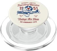 Design d'avion Vintage Warbirds Forever PopSockets PopGrip pour MagSafe