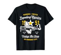 Design d'avion Vintage Warbirds Forever T-Shirt