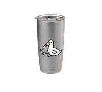 Design De Canard Brodé Gobelet isotherme en acier inoxydable double paroi