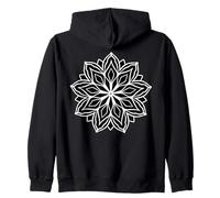 Design de Cercle géométrique à géométrie sacrée Mandala Sweat à Capuche