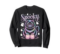 Design de Chat Effrayant pour Les Amants d'halloween Sweatshirt