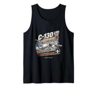 Design de Collection Vintage et rétro Hercules C-130 Débardeur