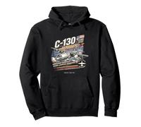 Design de Collection Vintage et rétro Hercules C-130 Sweat à Capuche