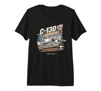 Design de Collection Vintage et rétro Hercules C-130 T-Shirt Haut de Gamme