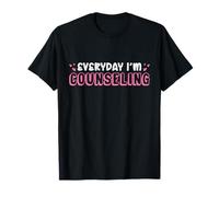 Design de conseiller Mignon « Everyday I'm Counseling » T-Shirt