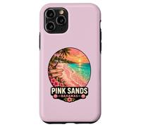 Design de Coucher de Soleil sur la Plage Tropicale de Sands Bahamas Coque pour iPhone 11 Pro