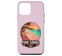 Design de Coucher de Soleil sur la Plage Tropicale de Sands Bahamas Coque pour iPhone 12 Mini
