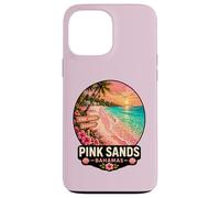 Design de Coucher de Soleil sur la Plage Tropicale de Sands Bahamas Coque pour iPhone 13 Pro Max