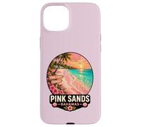 Design de Coucher de Soleil sur la Plage Tropicale de Sands Bahamas Coque pour iPhone 15 Plus