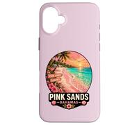 Design de Coucher de Soleil sur la Plage Tropicale de Sands Bahamas Coque pour iPhone 16 Plus