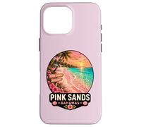 Design de Coucher de Soleil sur la Plage Tropicale de Sands Bahamas Coque pour iPhone 16 Pro Max
