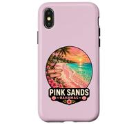 Design de Coucher de Soleil sur la Plage Tropicale de Sands Bahamas Coque pour iPhone X/XS
