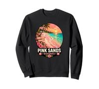 Design de Coucher de Soleil sur la Plage Tropicale de Sands Bahamas Sweatshirt