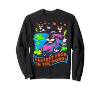 Design de Course Grenouille dans l'étang Le Plus Rapide Sweatshirt