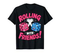 Design de dés Rolling with Friends T-Shirt