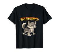 Design de Dessin animé Loup confiant T-Shirt
