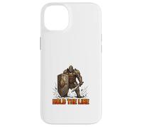Design de Discipline Hold The Line Warrior Strength Coque pour iPhone 14 Plus