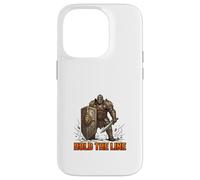Design de Discipline Hold The Line Warrior Strength Coque pour iPhone 14 Pro