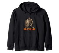 Design de Discipline Hold The Line Warrior Strength Sweat à Capuche