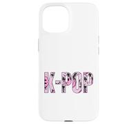 Design de fan pour les amateurs de musique K-Pop, pop art coréen tendance Coque pour iPhone 15