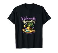 Design de fête de Vacances Mystique avec Palm Reader of Paradise T-Shirt
