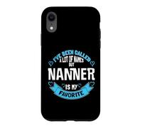 Design de fête des mères pour Grand-mère - Nom préféré Coque pour iPhone XR