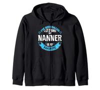 Design de fête des mères pour Grand-mère - Nom préféré Sweat à Capuche