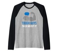 Design de force émotionnelle pour homme en santé mentale Manche Raglan