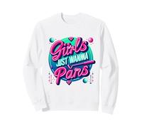 Design de Golf Amusant pour Femme - Girls Just Wanna Have Pars Sweatshirt