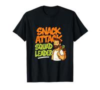 Design de graffiti Dad Life, chef d'escouade Snack Attack T-Shirt
