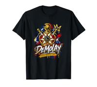 Design de Graffiti du Service de Direction de la Fraternité DeMolay T-Shirt