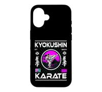 Design de karaté Kyokushin pour Un véritable Karateka Koykushinkai Coque pour iPhone 16