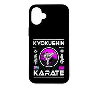 Design de karaté Kyokushin pour Un véritable Karateka Koykushinkai Coque pour iPhone 16 Plus