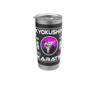 Design de karaté Kyokushin pour un véritable karateka Koykushinkai Gobelet isotherme en acier inoxydable double paroi