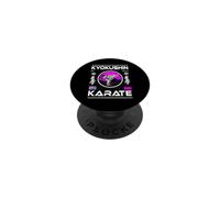 Design de karaté Kyokushin pour Un véritable Karateka Koykushinkai PopSockets PopGrip Adhésif