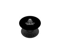Design de karaté pour Arts Martiaux Keep Calm and Do Goju RYU Karate ! PopSockets PopGrip Adhésif