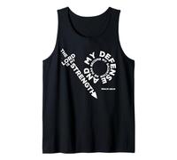 Design de la Bible chrétienne Psaume 118:14 Le Seigneur est ma Force Débardeur