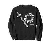 Design de la Bible chrétienne Psaume 118:14 Le Seigneur est ma Force Sweatshirt