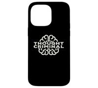 Design de la liberté criminelle pensée pour Les libertariens anarchistes Coque pour iPhone 14 Pro Max